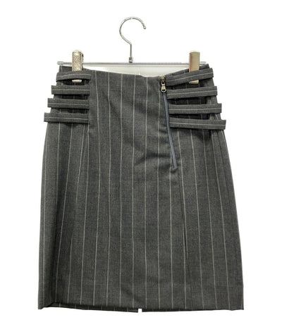 美品 エンポリオ・アルマーニ ストライプスカート レディース SIZE 38 (M) Emporio Armani