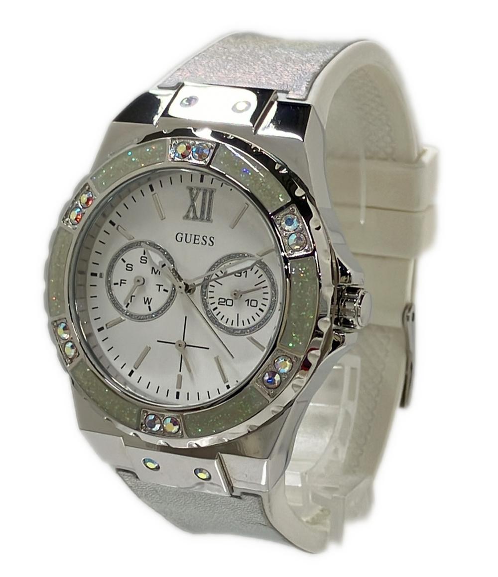 美品 Guess 腕時計 クオーツ GW0042L1 レディース ゲス