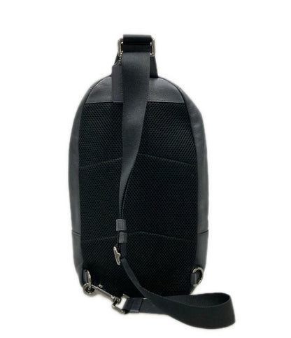 美品 COACH ボディバッグ レザー F49312 メンズ コーチ