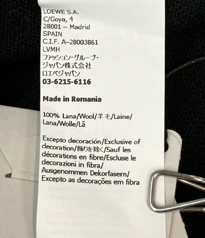 美品 LOEWE 長袖カーディガン アナグラム タグ付き 1726509 レディース SIZE M ロエベ