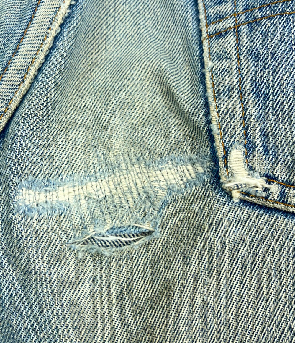 Levi's ダメージデニムパンツ ボタンフライ メンズ SIZE 29 (S) リーバイス