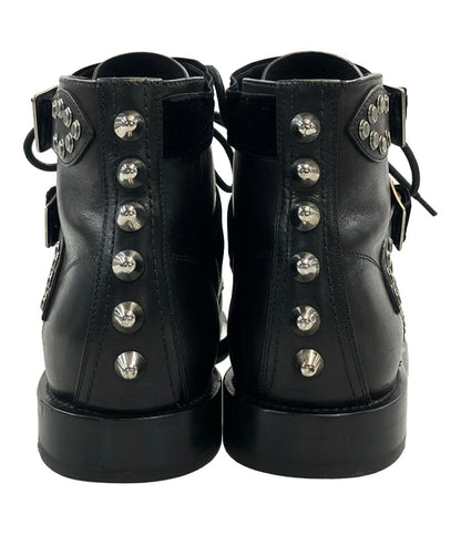 SAINT LAURENT レースアップブーツ レディース SIZE 38 25.0(cm) サンローラン