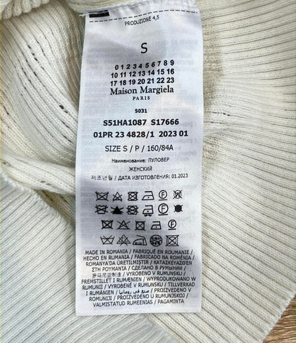 Maison Margiela ラッフル ニット ブラウス S51HA1087 S17666 レディース SIZE S メゾン マルジェラ
