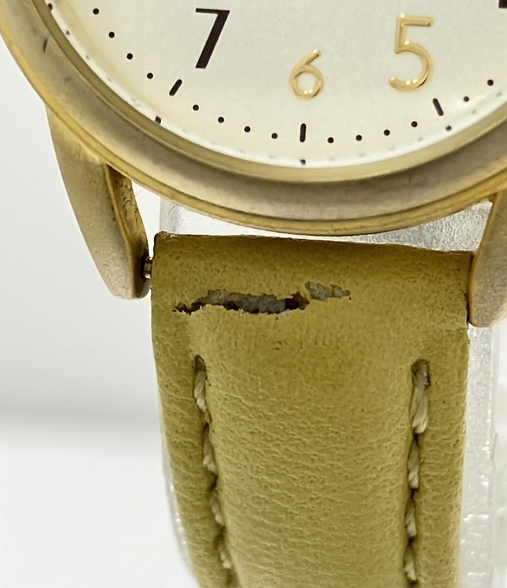 TEA SPOON 腕時計 クオーツ シルバー H01922S-1 レディース ティースプーン