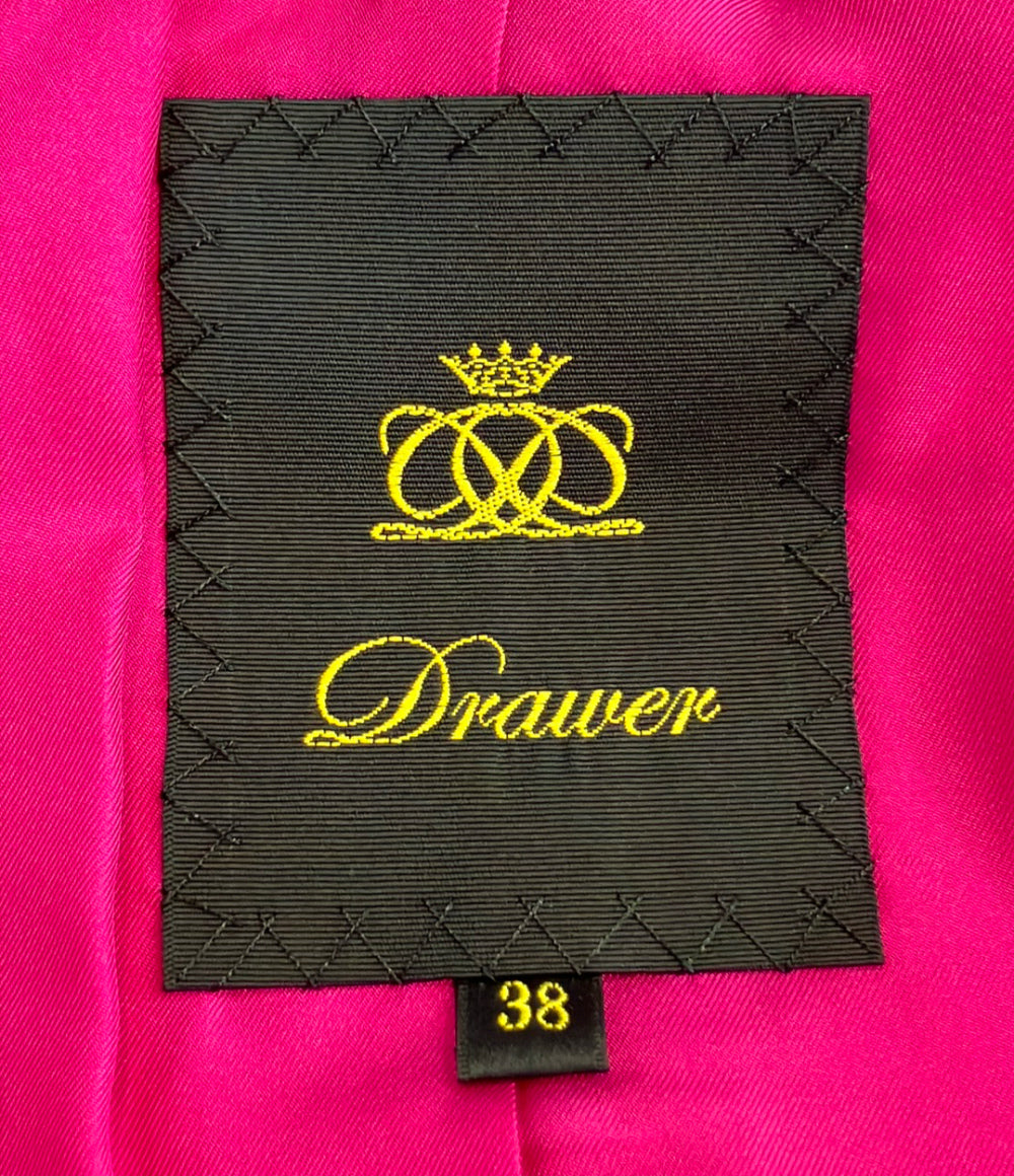 Drawer 金ボタン ツイードベスト 6521-299-1119 レディース SIZE 38 (S) ドゥロワー