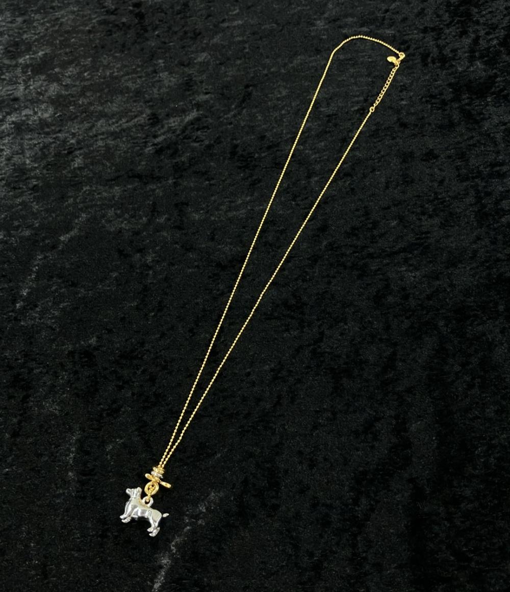 ミッシェルクラン ネックレス ドッグモチーフ レディース MICHEL KLEIN