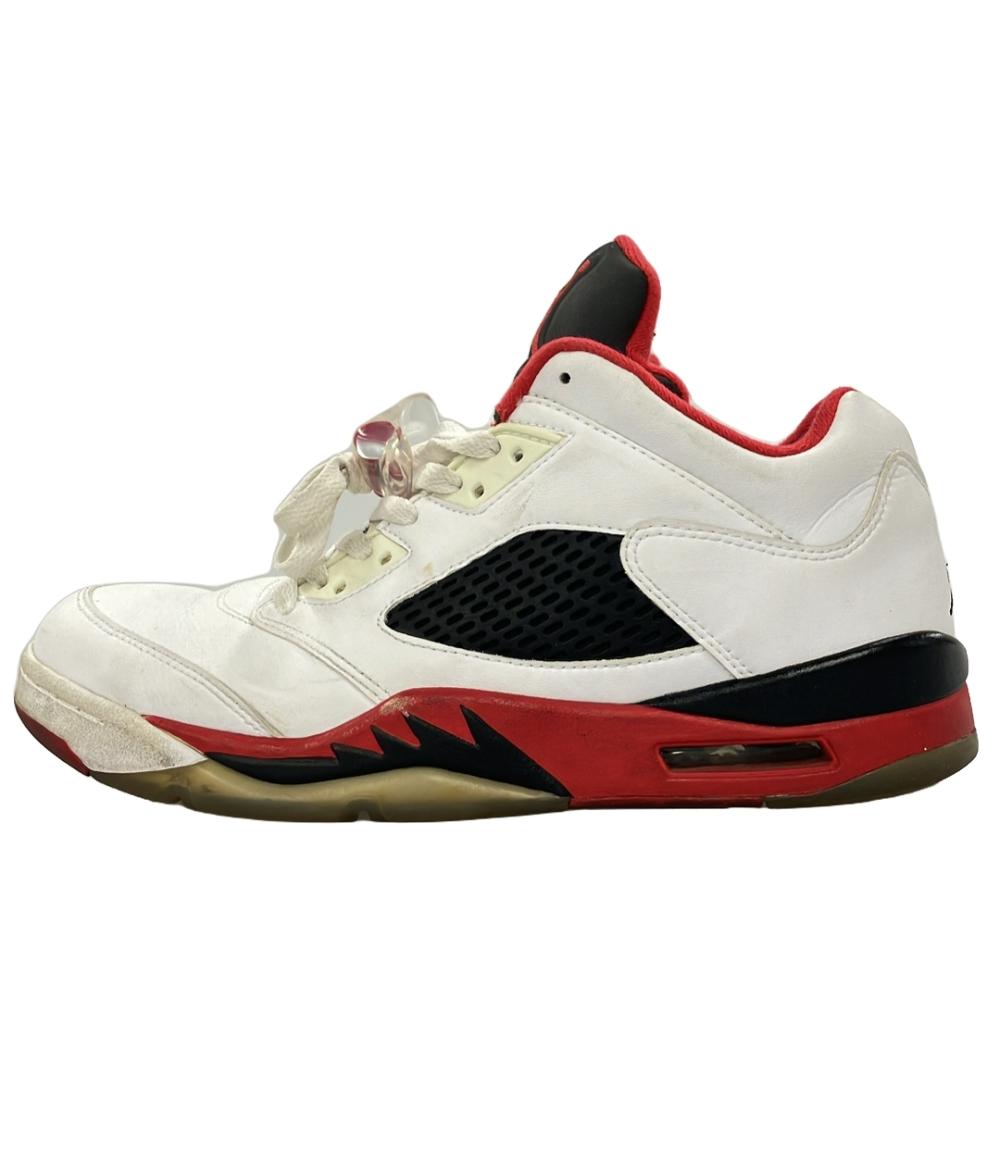 ナイキ ローカットスニーカー Air Jordan 5 Retro Low 819171-101 メンズ SIZE 26 (M) NIKE