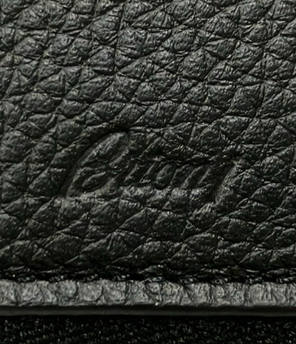 Brioni ラウンドファスナー二つ折り長財布 レザー メンズ ブリオーニ