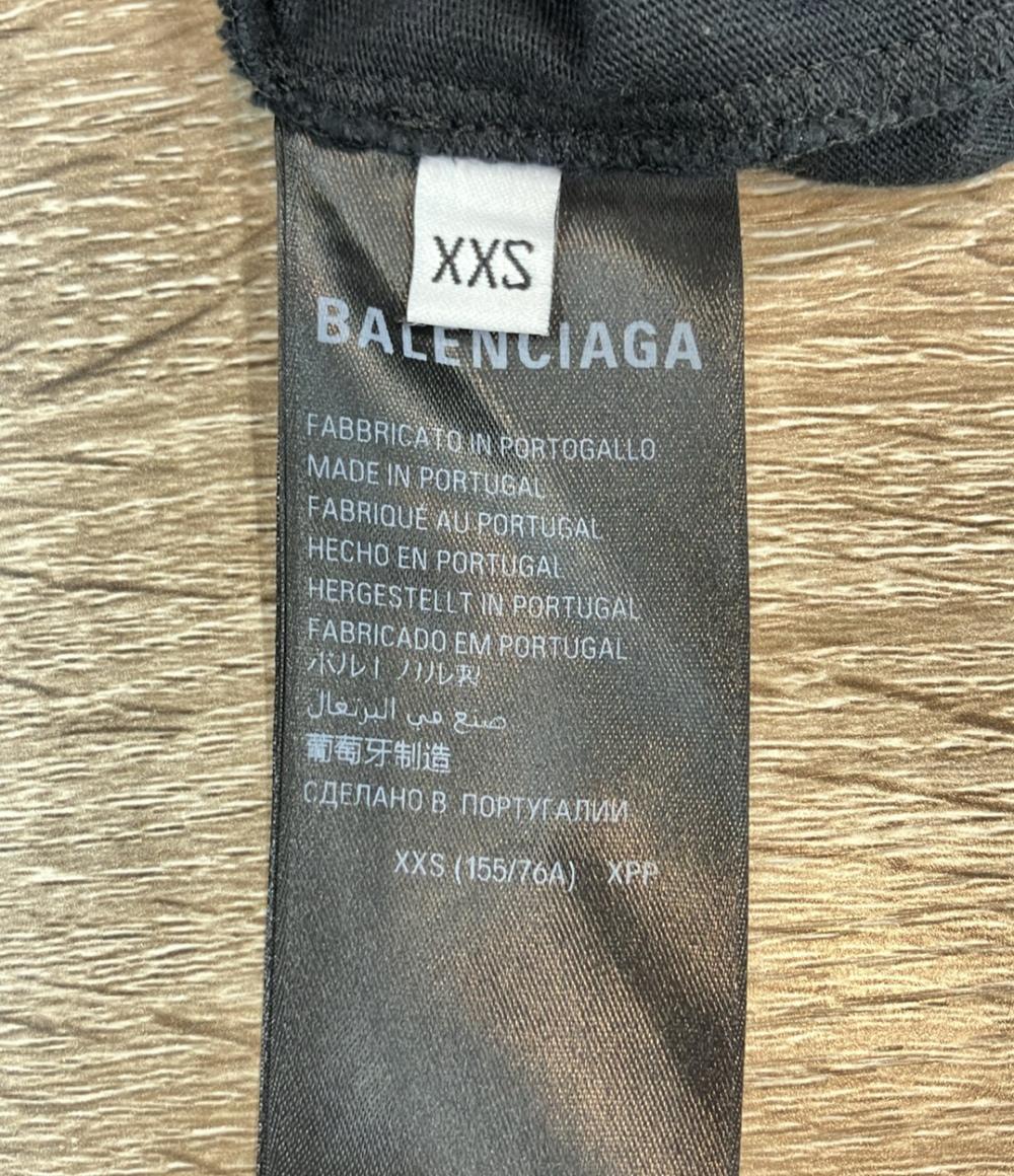 BALENCIAGA 半袖Tシャツ Hand Drawnロゴ  手書き風 Hand Drawn Balenciaga Large Fit T-Shirt 641655 TOVO5 メンズ SIZE XXS バレンシアガ