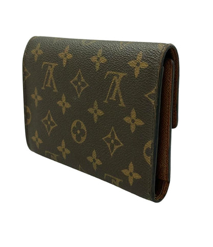 LOUIS VUITTON 三つ折り財布 ポルトトレゾール エテュイ パピエ モノグラム M61202 レディース メンズ ルイ・ヴィトン