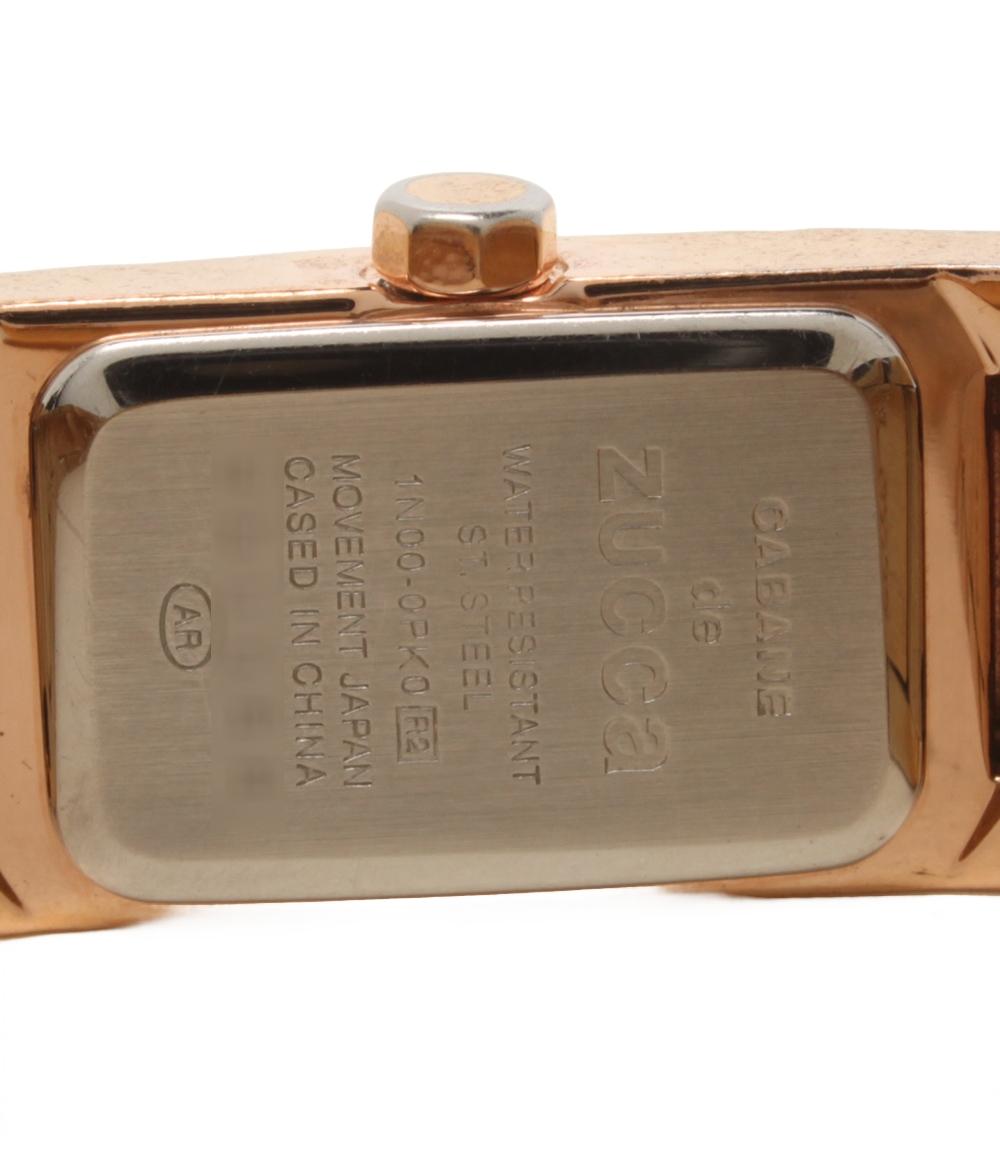 CABANE de ZUCCa 腕時計 クオーツ 1N00 0PK0 レディース カバンドズッカ