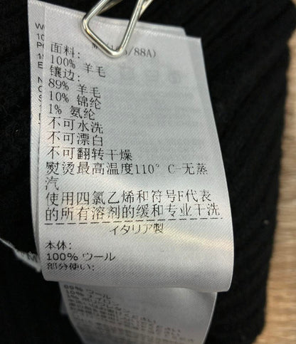 BOTTEGA VENETA 長袖ニットワンピース ダブルフェイス シェットランド タグ付き 677420 V1F50 レディース SIZE M ボッテガ・ヴェネタ