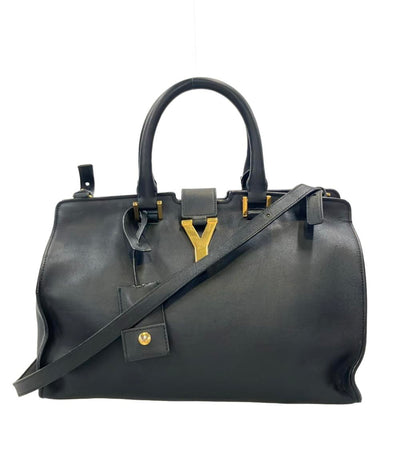 SAINT LAURENT 2WAY ハンドバッグ ショルダーバッグ 斜め掛け プチカバス Yライン レディース サンローラン