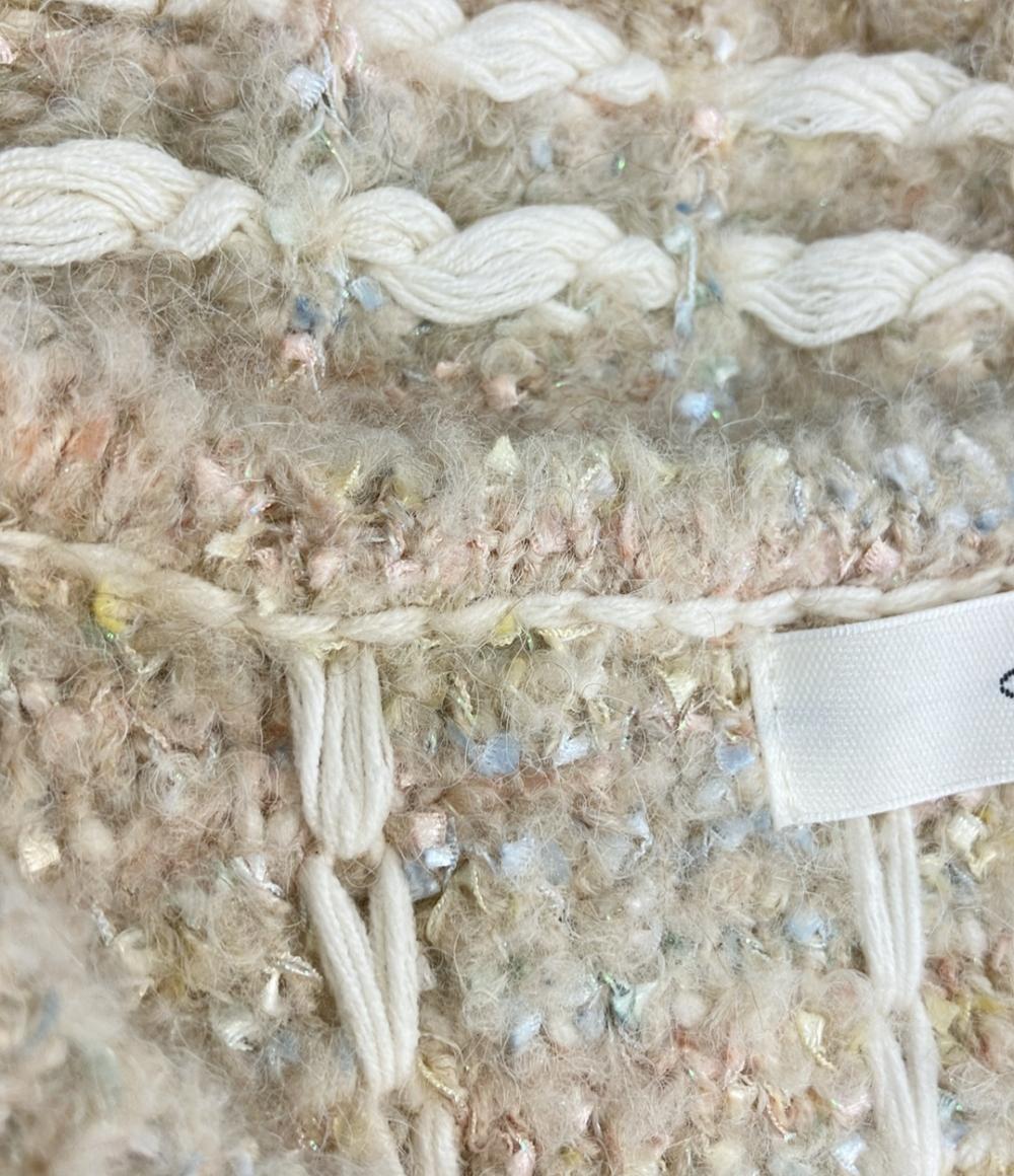 Ounce ツイード ジャケット Vanity tweed cardigan レディース オンス