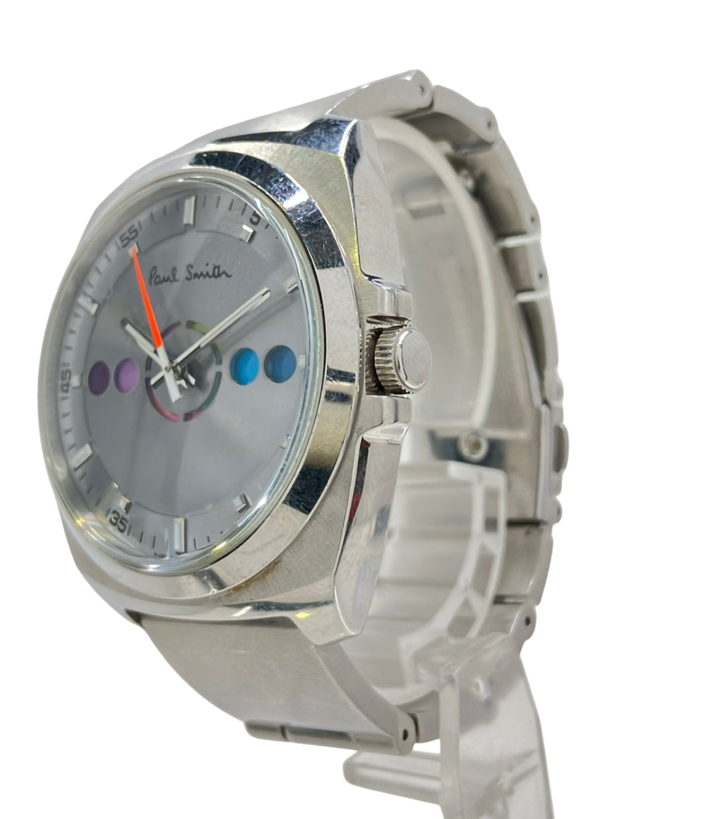 Paul Smith 腕時計 クオーツ シルバー F335-T010482 メンズ ポール・スミス