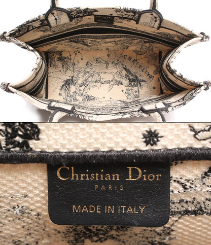 クリスチャンディオール  トートバッグ 刺繍 Dior Book Tote ミディアム ディオール ゾディアック    50-MA-0261 レディース   Christian Dior