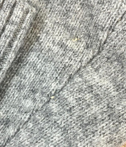Sacai 長袖ワンピース コレクション  runway ロング コンビネーション ドレス 19AW ニット ブラウス ドッキング 19-04617 レディース SIZE 1 (S)