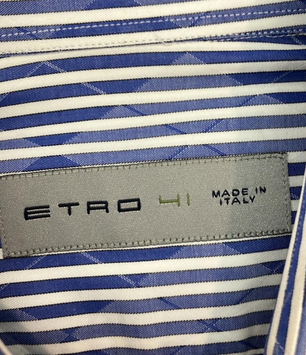 ETRO 長袖シャツ ストライプ柄 142-14570-3022 メンズ SIZE 41 (L