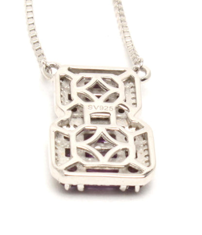 ネックレス SV925 アメジスト レディース