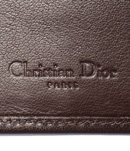 美品 クリスチャンディオール Wホック 二つ折り財布 レディース Christian Dior
