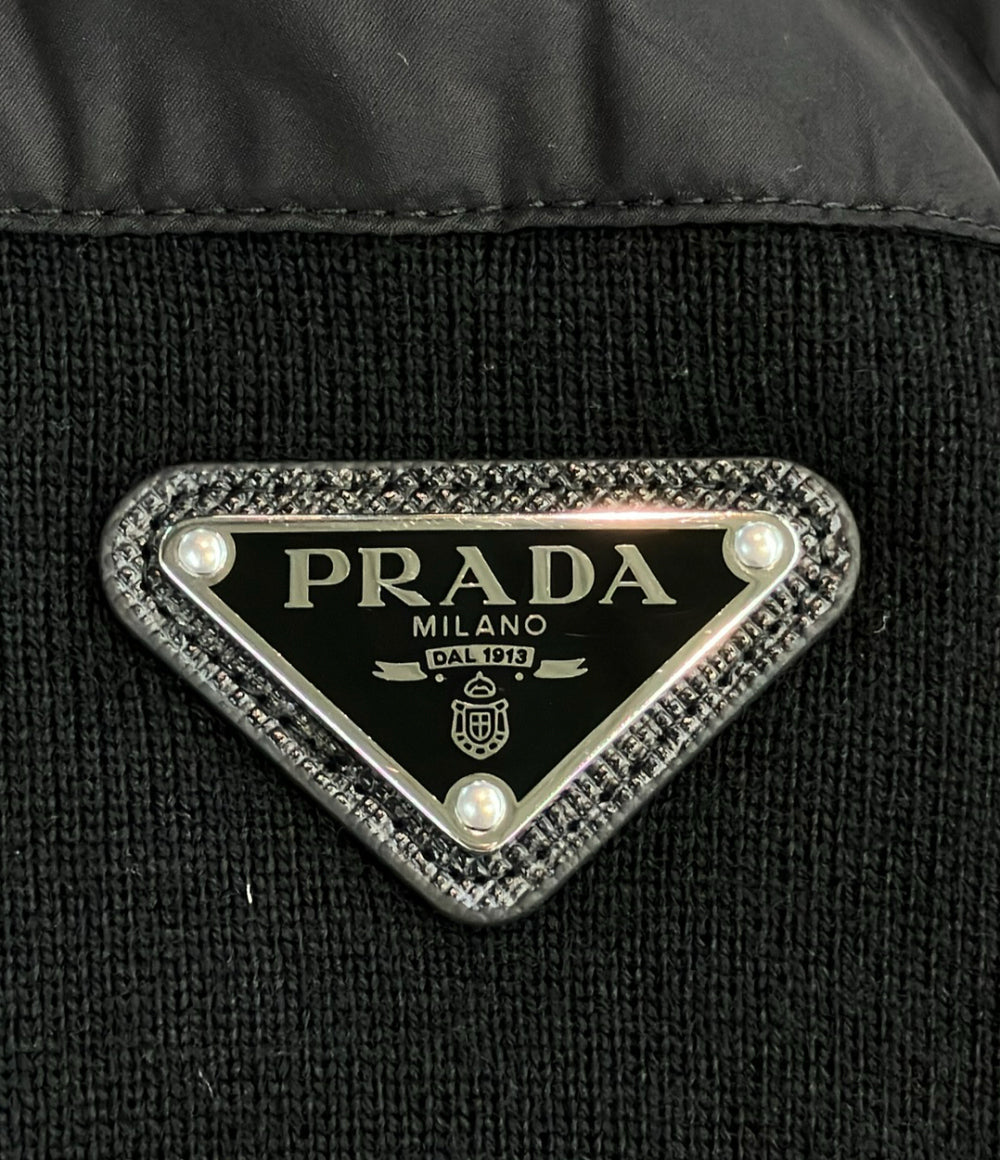 PRADA トライアングルロゴ ジップアップパーカー UMG107 メンズ SIZE 48 プラダ