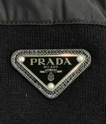 PRADA トライアングルロゴ ジップアップパーカー UMG107 メンズ SIZE 48 プラダ