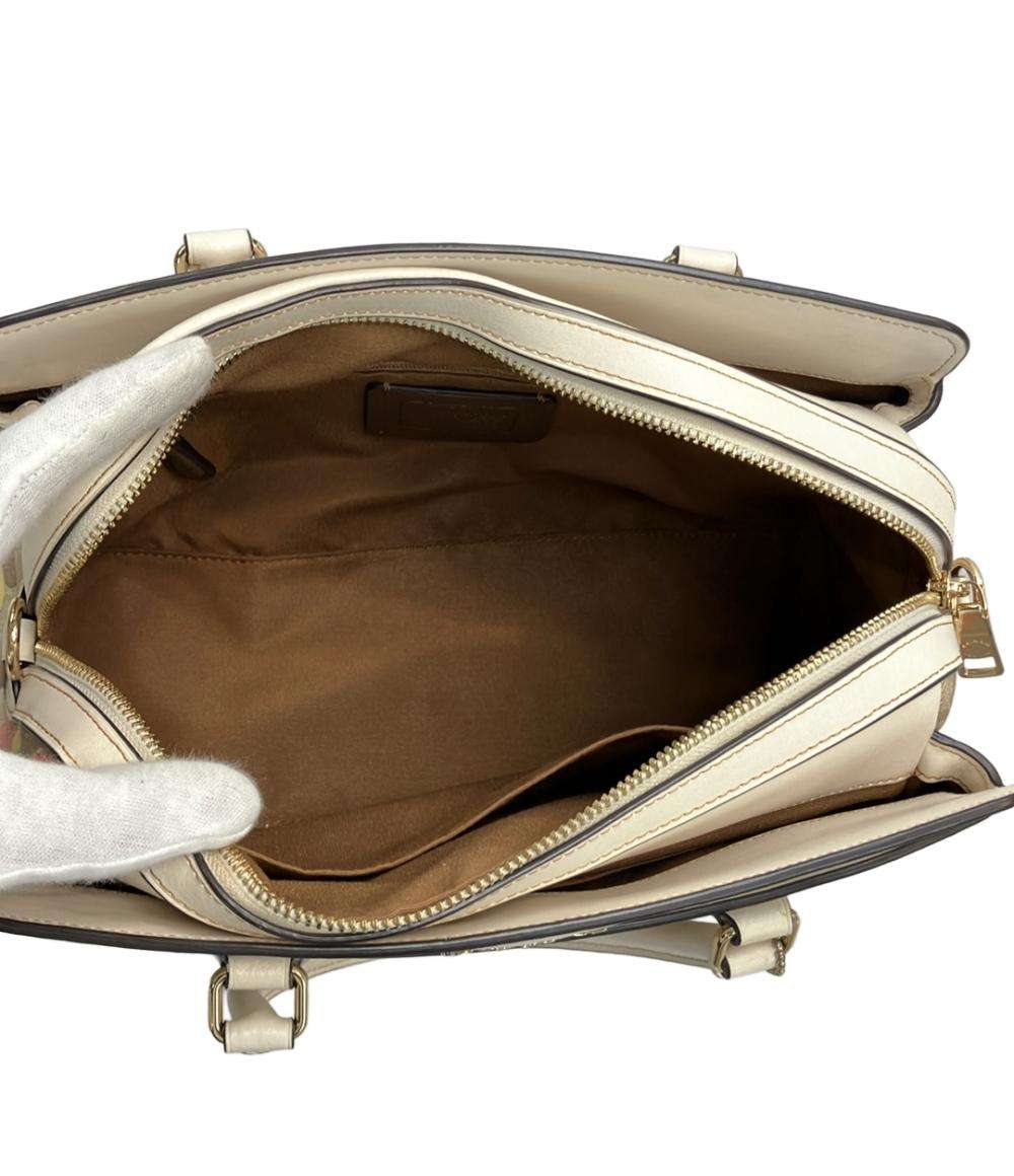 コーチ ハンドバッグ ショルダーバッグ 2WAY キャンバス フローラル クラスター プリント ダーシー キャリーオール シグネチャー CH345 レディース