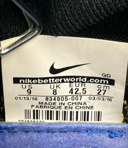 NIKE ハイカットスニーカー バックジップ エアフットスケープマジスタ 834905-007 メンズ SIZE 27.0 ナイキ