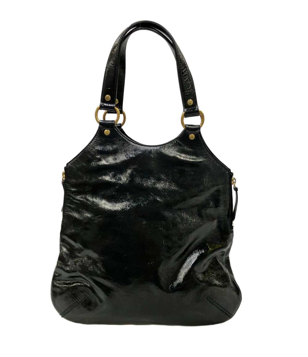 YVES SAINT LAURENT トートバッグ パテントレザー レディース イヴ・サンローラン