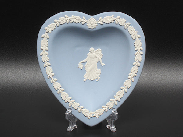 WEDGWOOD トレイ プレート ハート 12cm ジャスパー ウエッジウッド