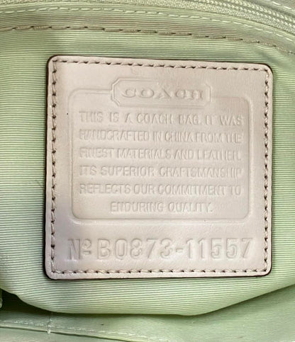 COACH トートバッグ ハンドバッグ ラージシグネチャー 11557 レディース コーチ