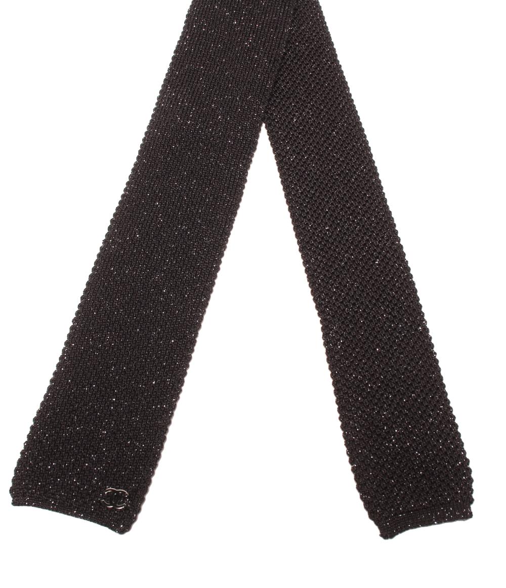 美品 シャネル ネクタイ ニット メンズ CHANEL