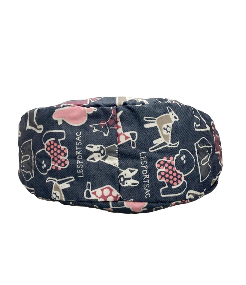 美品 LeSportsac ショルダーバッグ 2WAY 肩掛け 斜め掛け ポリエステル レディース レスポートサック