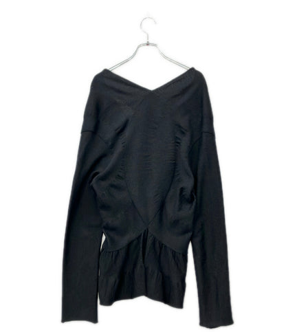 ISSEY MIYAKE 長袖 ニットカーディガン IM53KO513 レディース SIZE 3 イッセイミヤケ