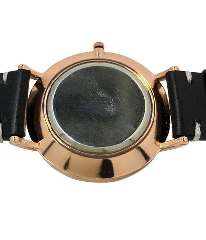 腕時計 クオーツ ブラック メンズ UN PETIT PLAISIR