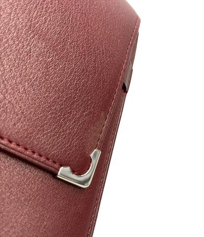 Cartier 二つ折り札入れ財布 カーフ L3000580 レディース カルティエ