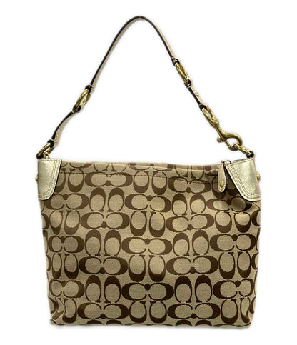 コーチ ショルダーバッグ 肩掛け キャンバス フラワー シグネチャー F16879 レディース COACH