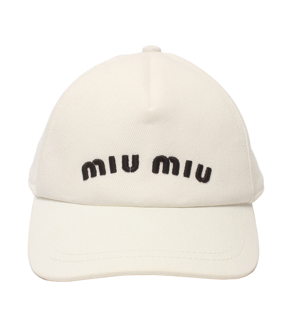 Miu Miu キャップ マジックテープ式 5HC179 2DXI レディース SIZE XS ミュウ ミュウ