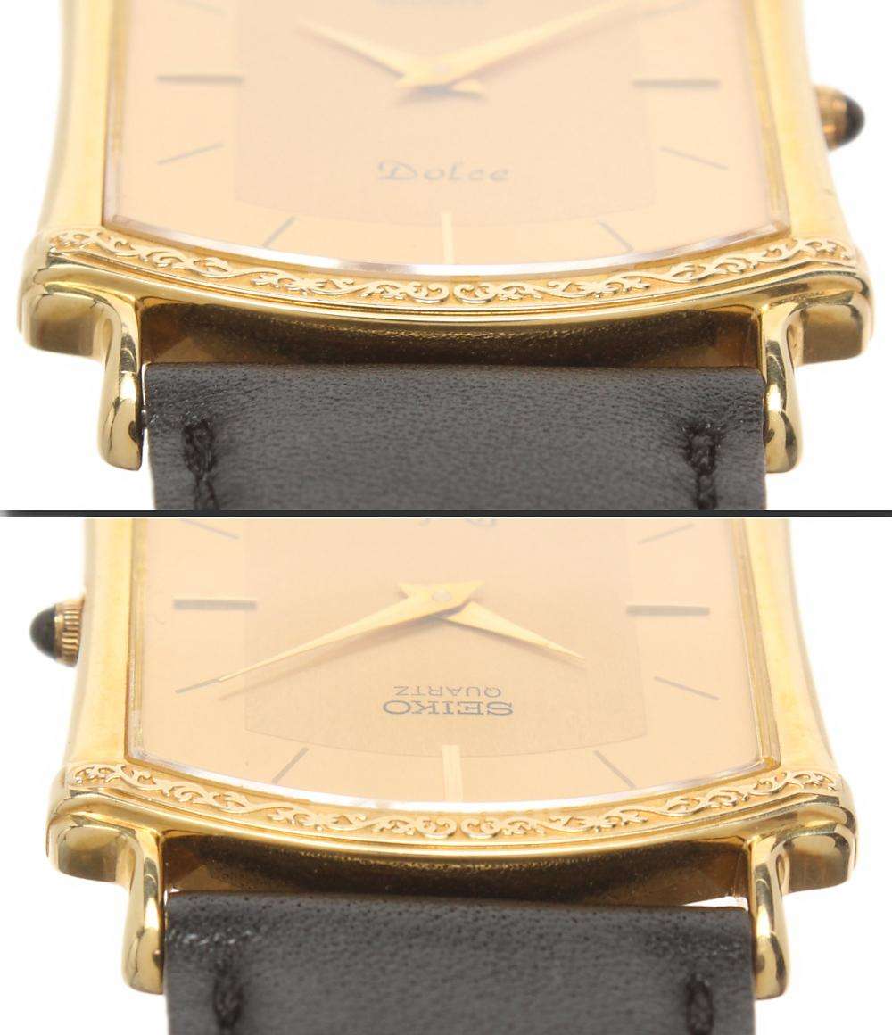 SEIKO 腕時計 ドルチェ Dolce クオーツ ゴールド 9520-5070 メンズ