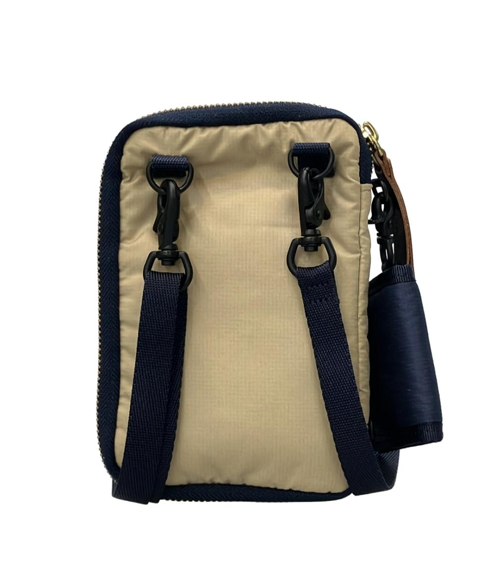 美品 MARNI PORTER ショルダーバッグ 斜め掛け ホールディングジップラウンドウォレット メンズ マルニ ポーター