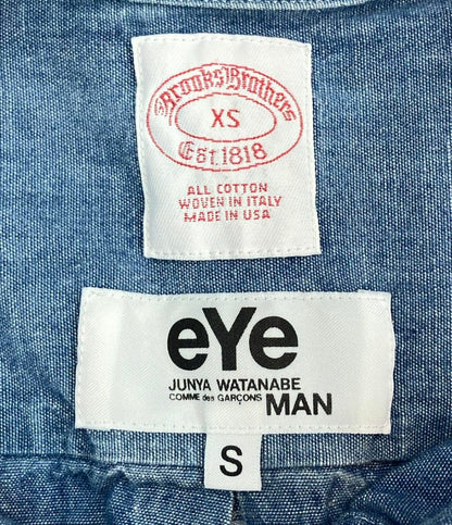 アイコムデギャルソンジュンヤワタナベマン デニムシャツ メンズ SIZE S (S) eYe COMME des GARCONS JUNYA WATANABE MAN