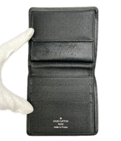 LOUIS VUITTON 二つ折り財布 ポルトビエ 3カルト クレディ タイガ M30452 メンズ ルイ・ヴィトン