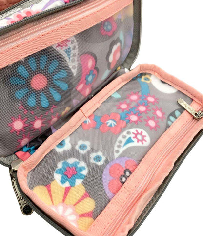 美品 LeSportsac ポーチ フラワー柄 レディース レスポートサック