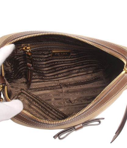 PRADA ショルダーバッグ 斜め掛け LOGO JACQUARD 1BH089 レディース プラダ