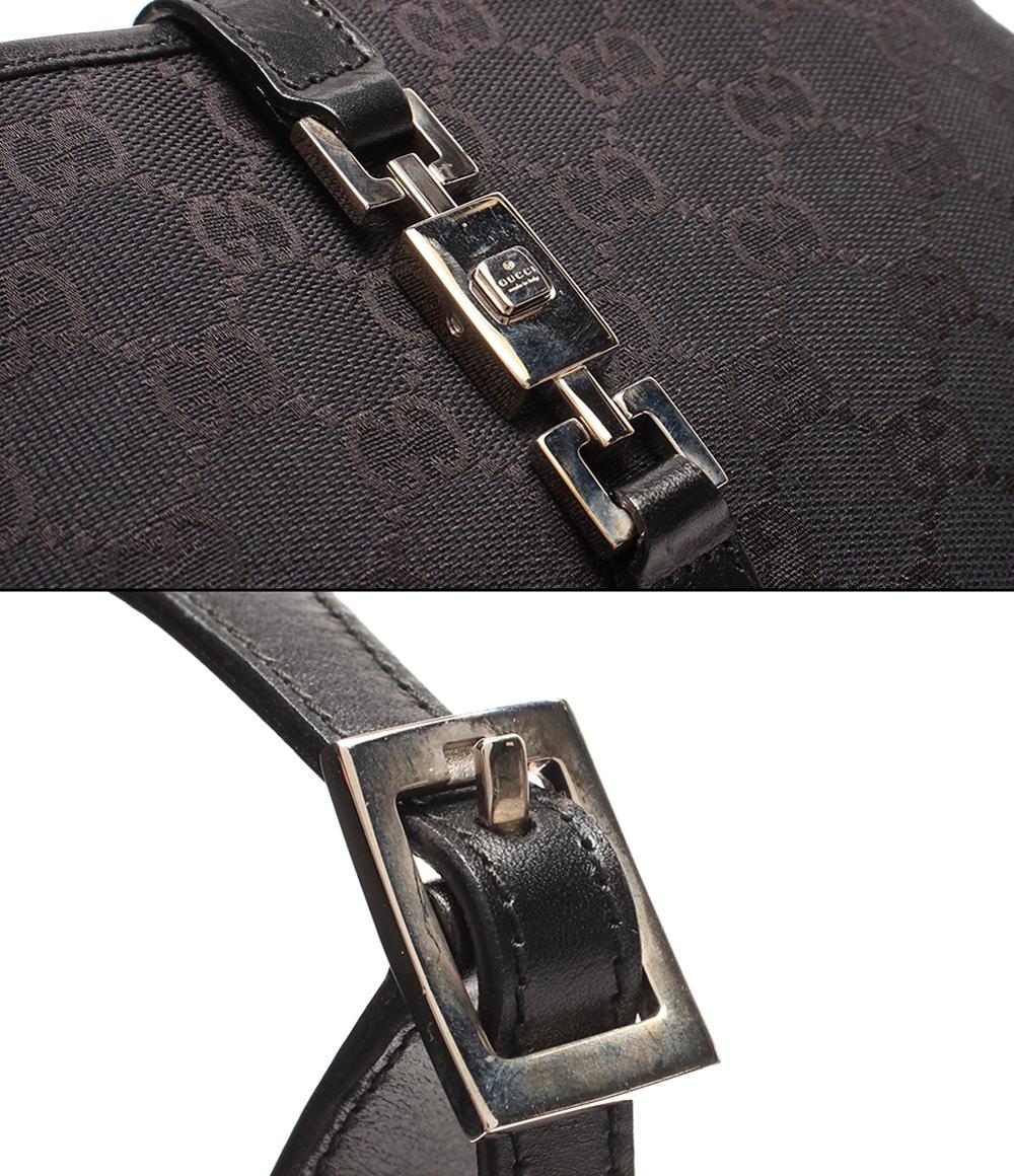 GUCCI ショルダーバッグ 肩掛け ワンショルダー GGキャンバス ジャッキー 001 3735 002058 レディース グッチ