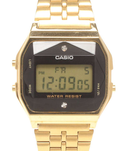 美品 CASIO 腕時計 クオーツ A159WGE レディース メンズ カシオ