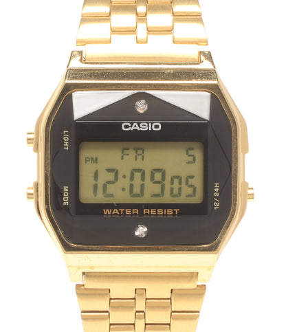 美品 CASIO 腕時計 クオーツ A159WGE レディース メンズ カシオ