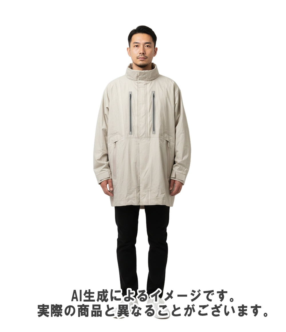 DESCENTE ALLTERRAIN コート 軽量 シェルハーフ フード収納 LIGHTWEIGHT SHELL HALF COAT DU5SWBA4M メンズ SIZE M デサント オルテライン
