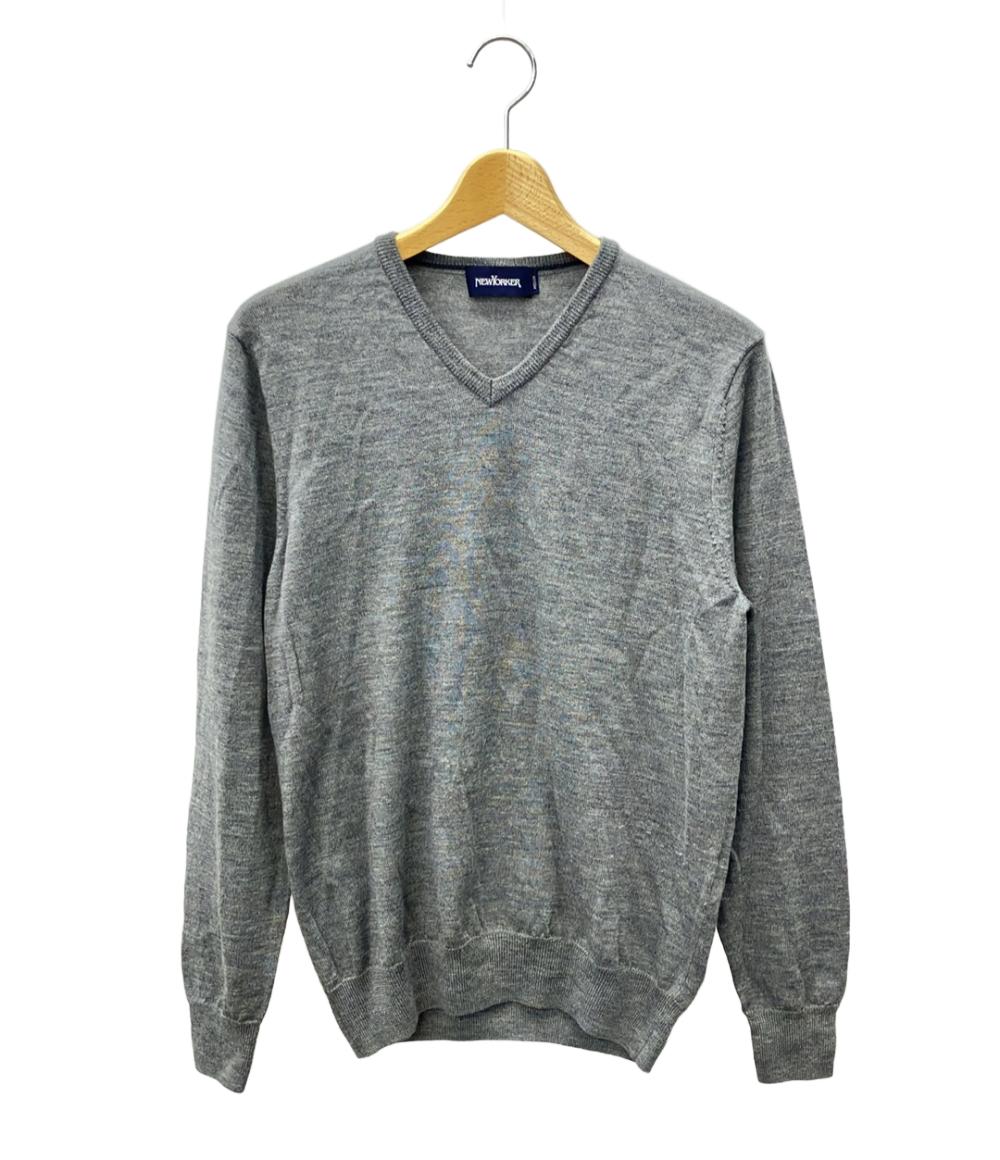 ニューヨーカー Vネックニット メンズ SIZE M (M) NEWYORKER