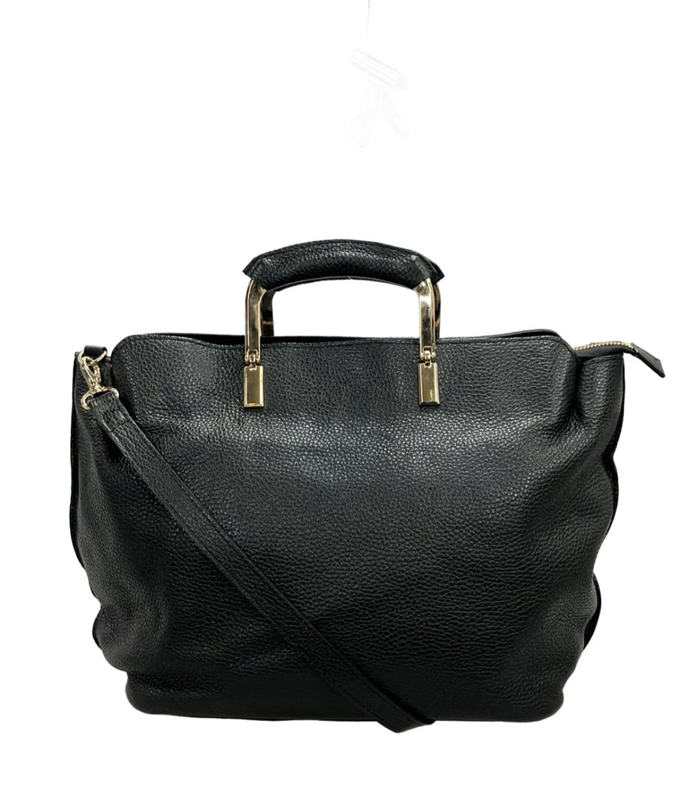 美品 KANEMATSU ハンドバッグ ショルダーバッグ 2WAY 斜め掛け